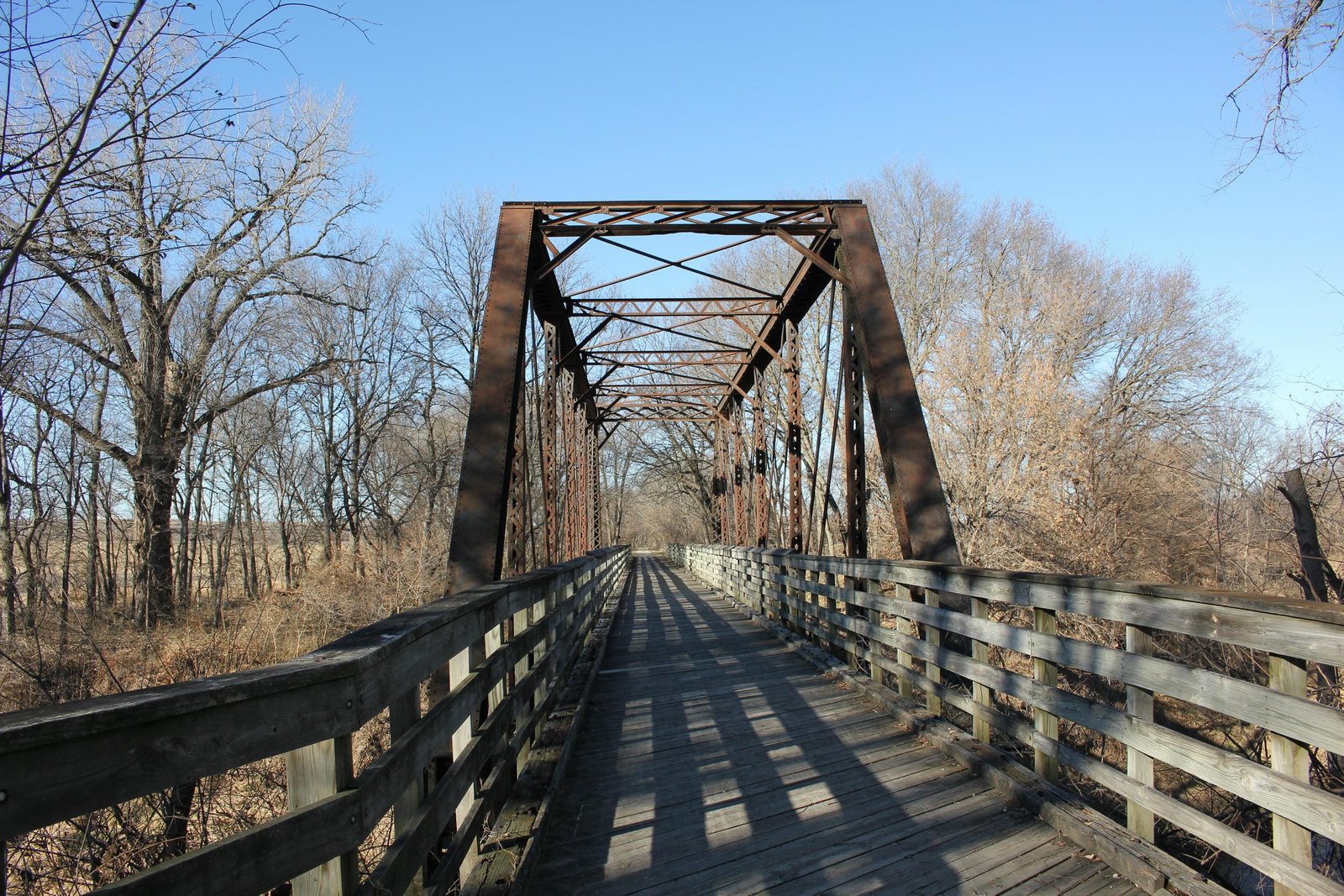 Looking north (railroad west)
